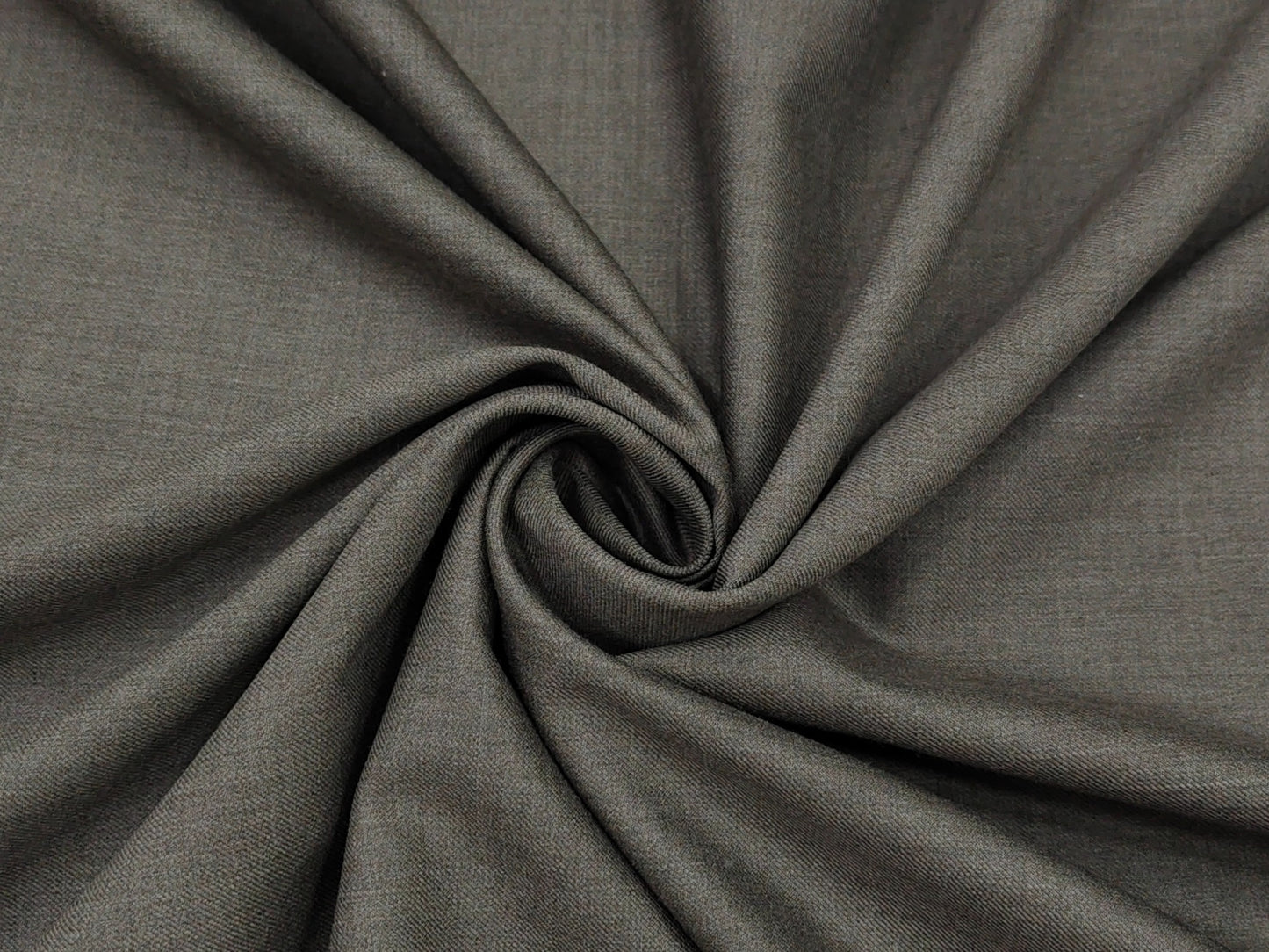 Raymond Infiniza 50% Wool Super 100's Suiting Fabric (Brown, Plain Weave)