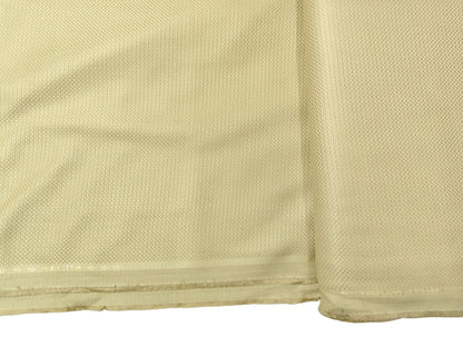 Dickens & Browne Hill View 100% Cotton Stretch Suiting Fabric (Soft Gold, Textured)