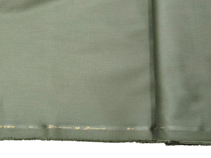 Dickens & Browne 100% Cotton Stretch Suiting Fabric (Pastel Green, Textured)