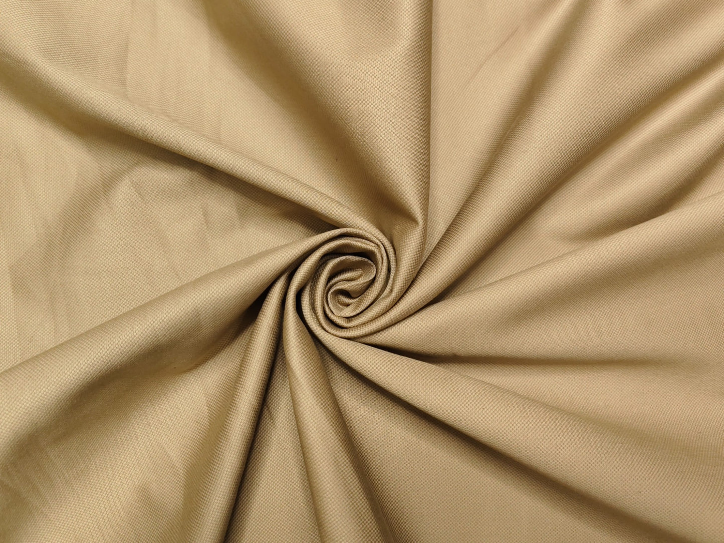 Dickens & Browne 100% Cotton Stretch Suiting Fabric (Beige, Textured)
