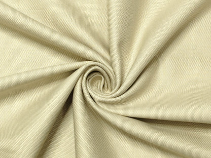 Dickens & Browne 100% Cotton Stretch Suiting Fabric (Beige Cream, Textured)