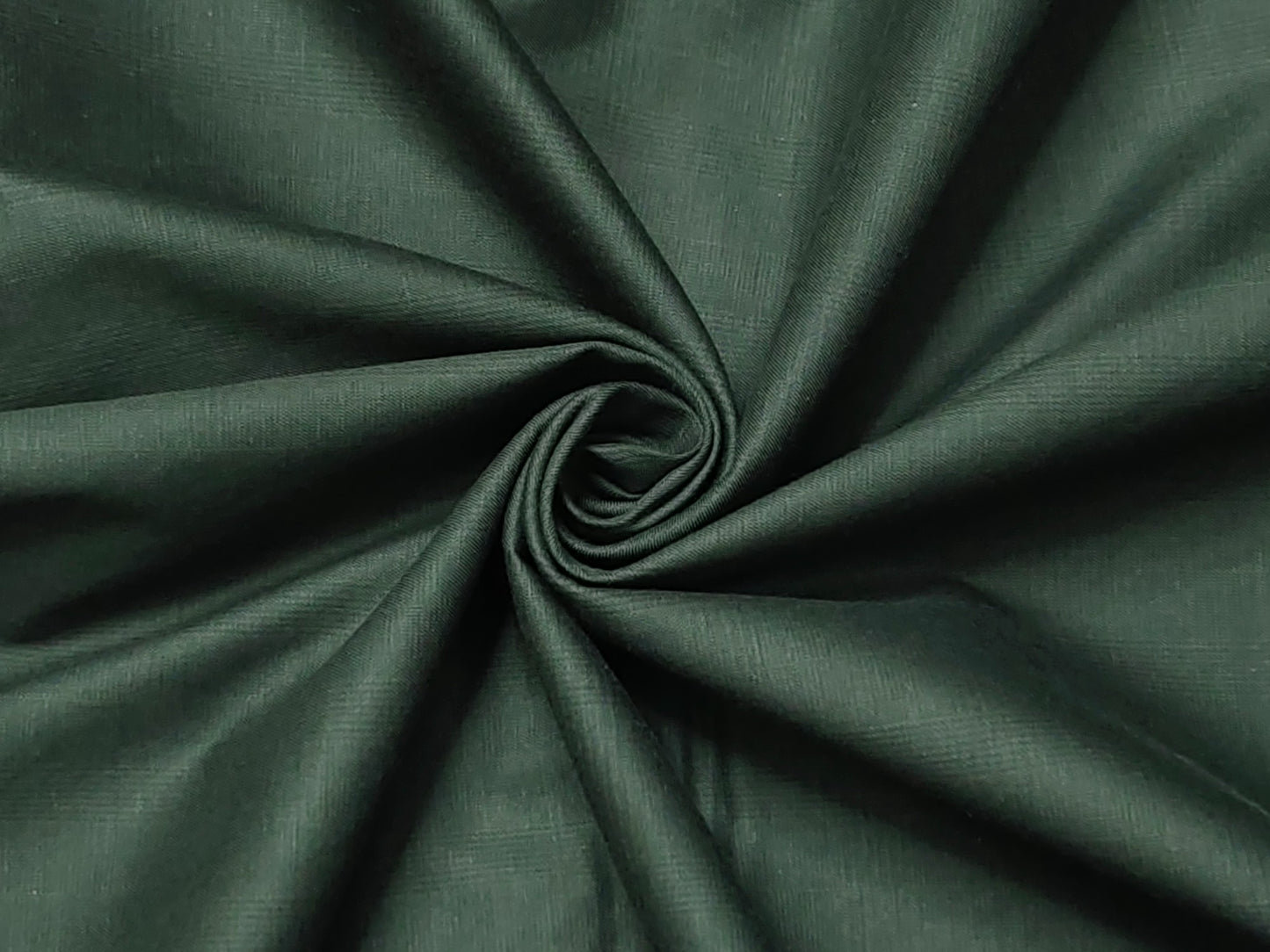 Dickens & Browne 100% Cotton Stretch Suiting Fabric (Bottle Green, Checks)