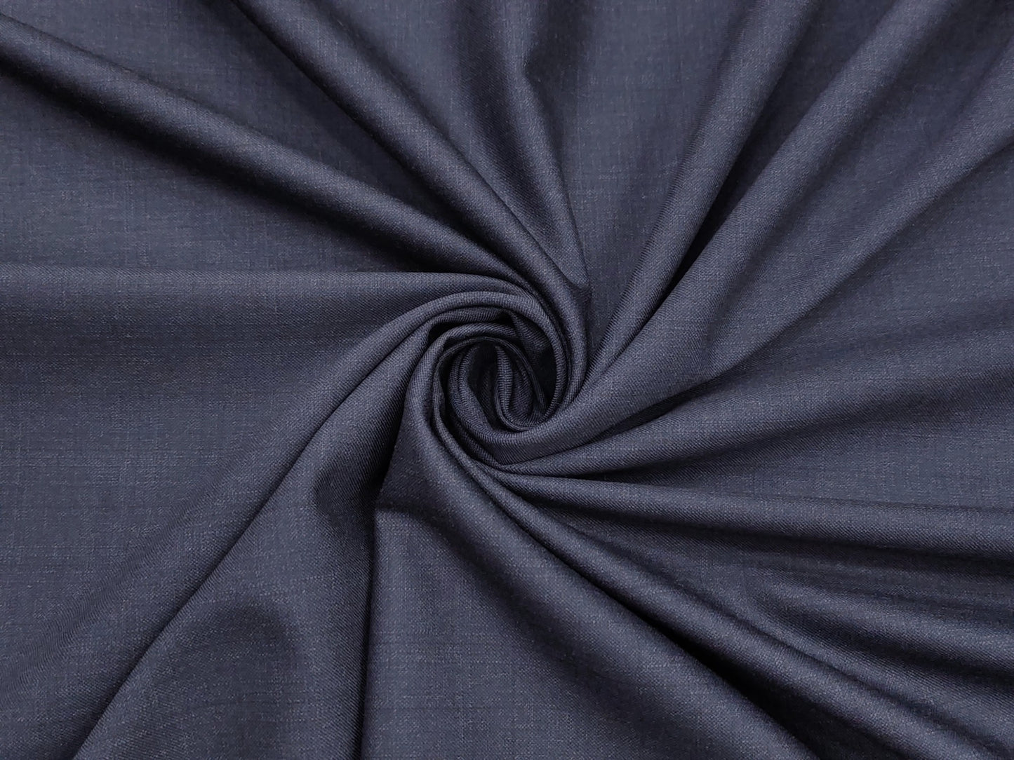 Raymond The Elanza Collection 70% Wool Super 120's Suiting Fabric (Blueish Grey, Self Design)