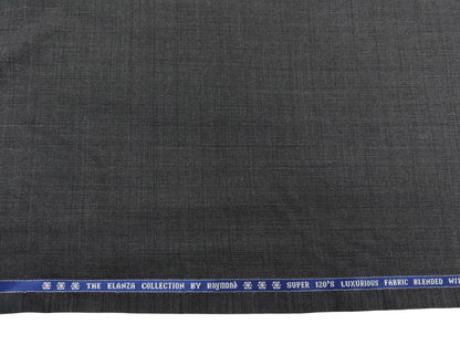 Raymond The Elanza Collection 70% Wool Super 120's Suiting Fabric (Gray, Self Design)