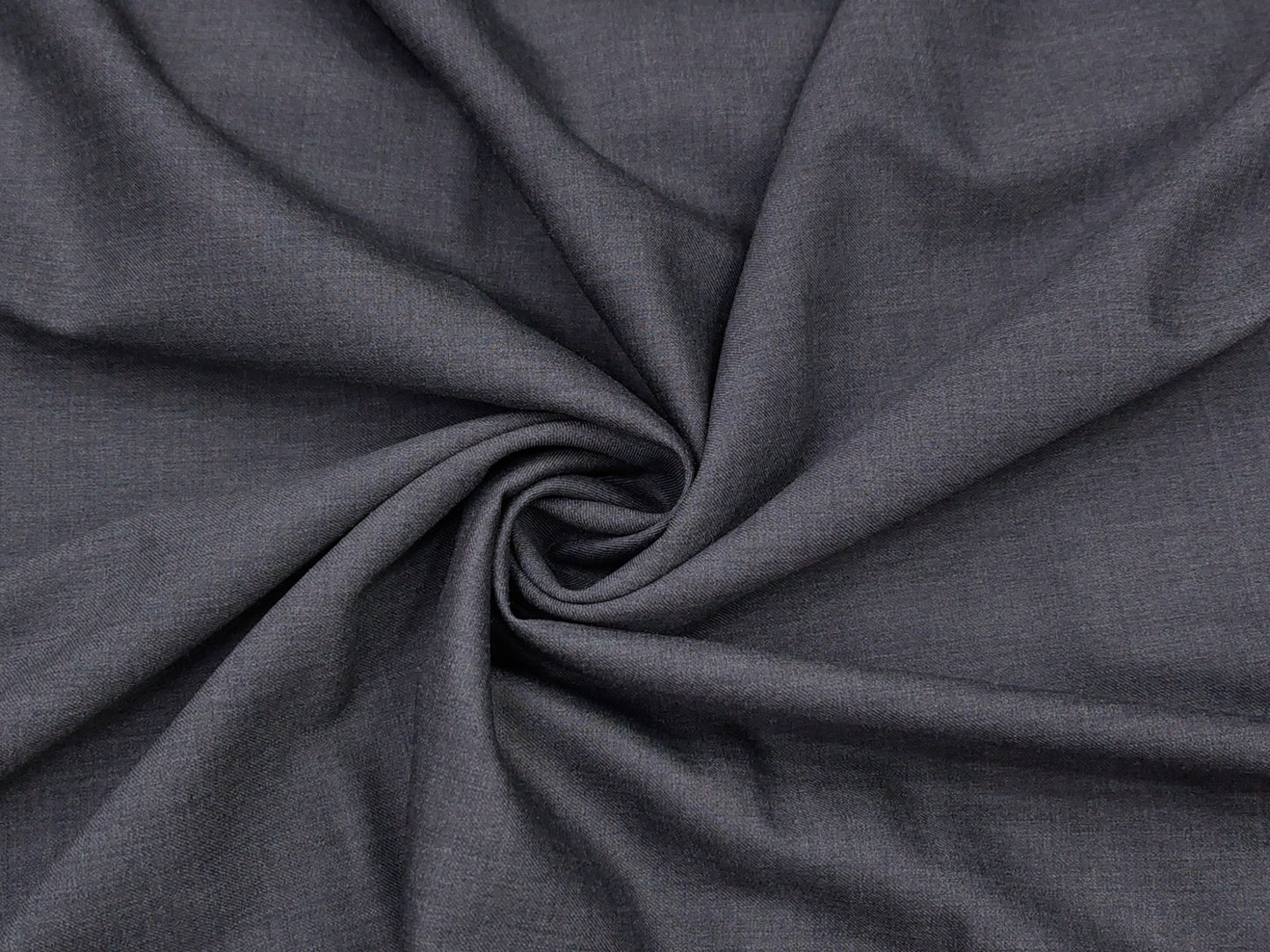 Raymond Luxolite 70% Wool Super 120s Suiting Fabric (Grey, Plain Weave)
