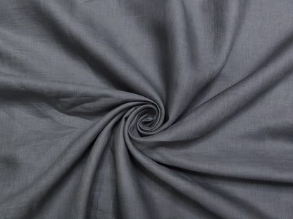Arvind 100% Linen 60 Lea Shirting Fabric (Grey, Plain)
