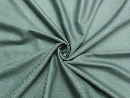 Giza House by Soktas 2/120 Premium Giza Cotton Shirting Fabric (Green, Patterned)