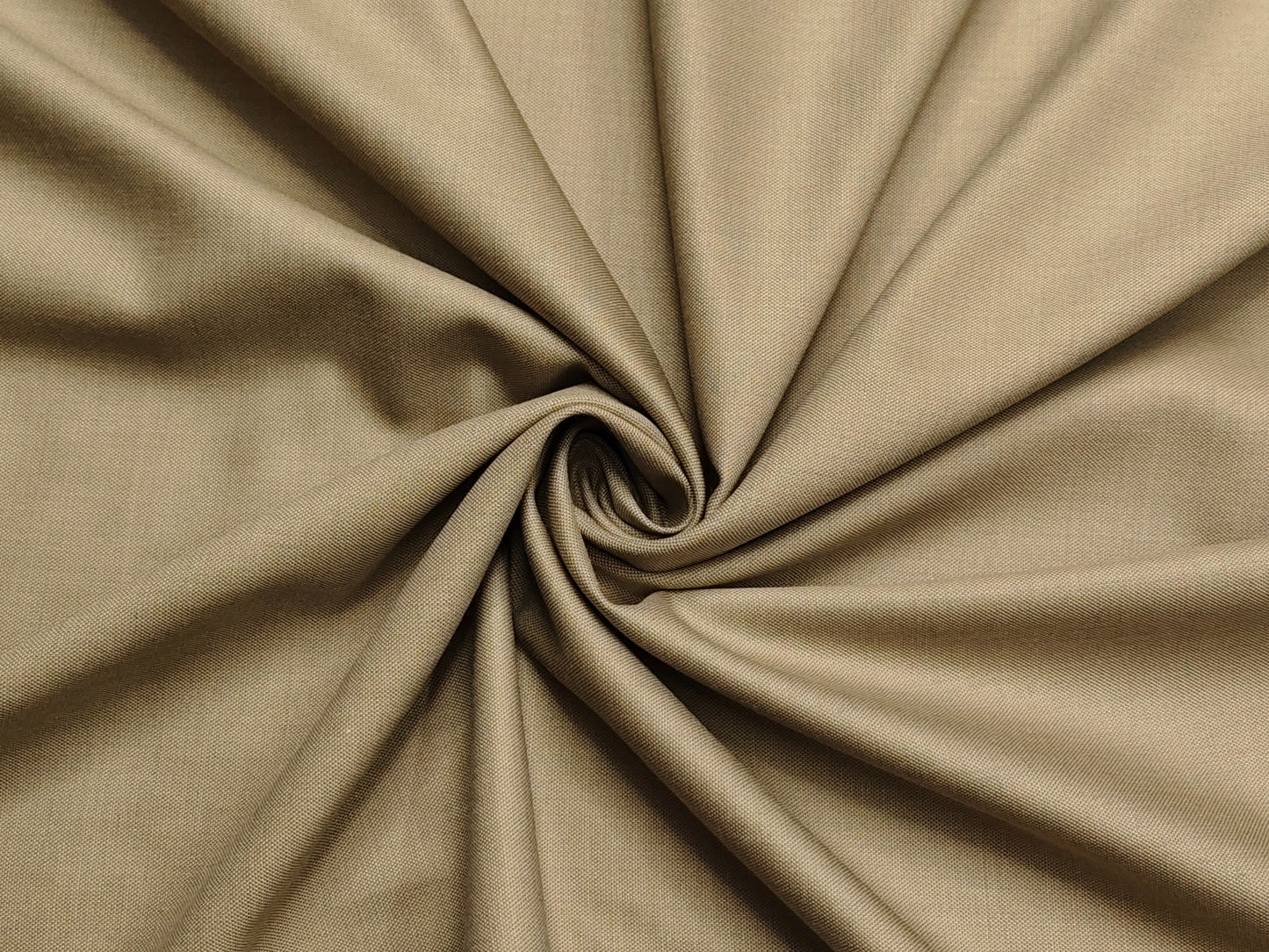 Raymond Magnum Merino Wool Blend Suiting Fabric (Beige , Plain Weave)