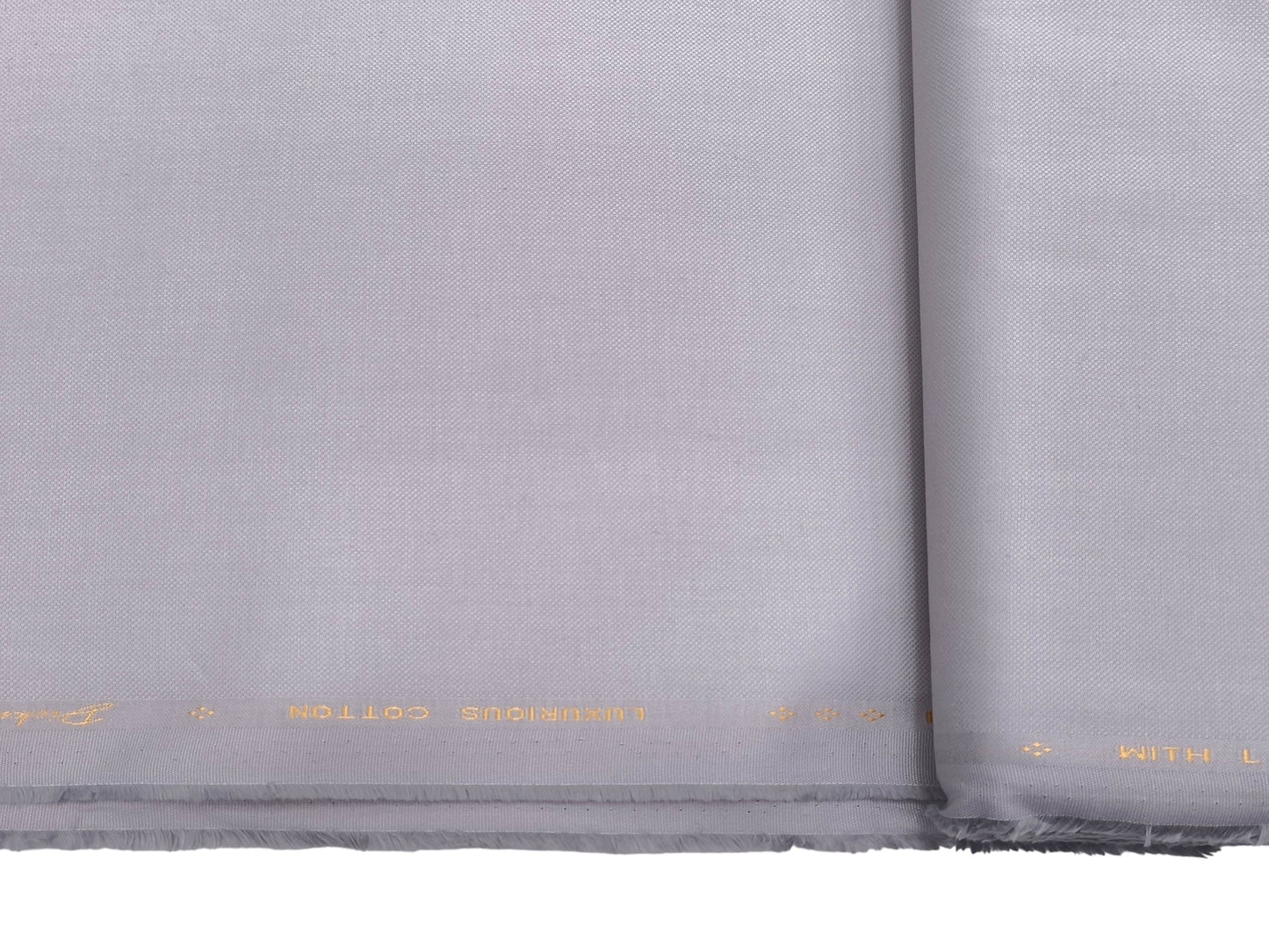 Dickens And Browne Raptor 100% Cotton Stretched Textured Suiting Fabric (Silver Grey, Textured)