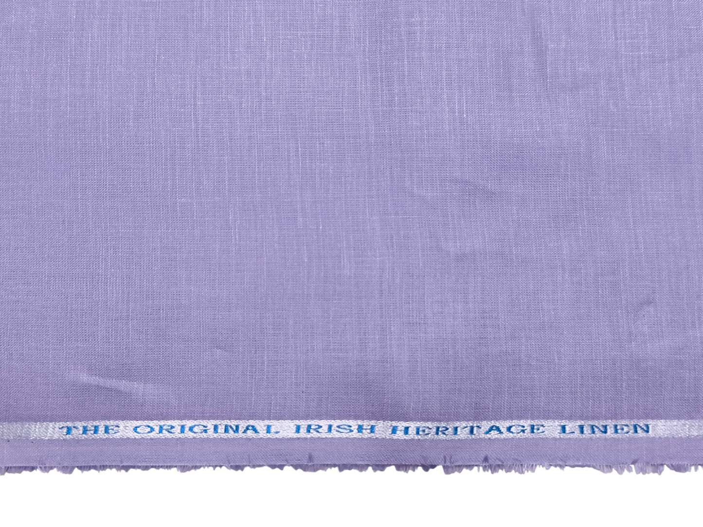 Burgoyne Emerald The Original Irish Heritage Linen Shirting Fabric (Misty Purple, Plain)