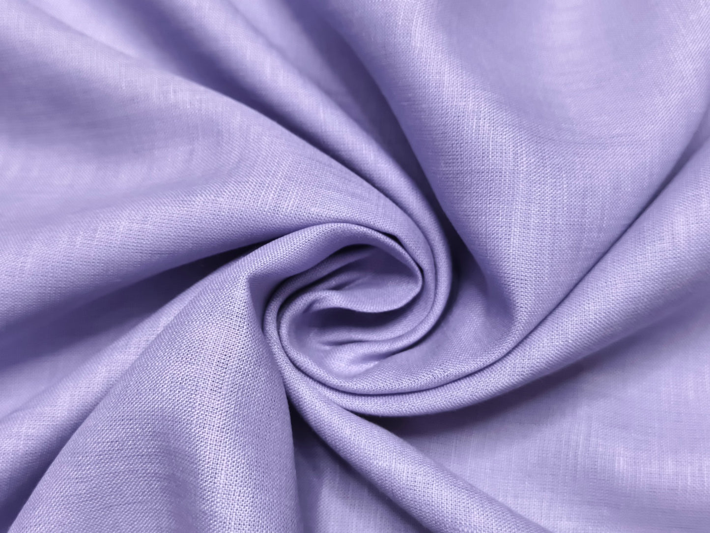 Burgoyne Emerald The Original Irish Heritage Linen Shirting Fabric (Misty Purple, Plain)