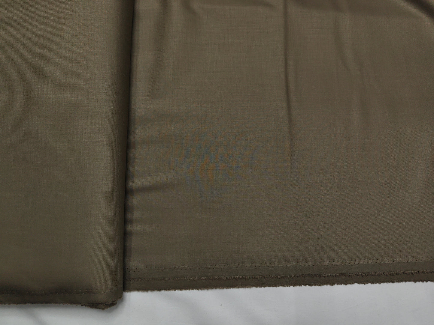 Augustus TR Blend Premium Suiting Fabric (Classic Brown, Plain )