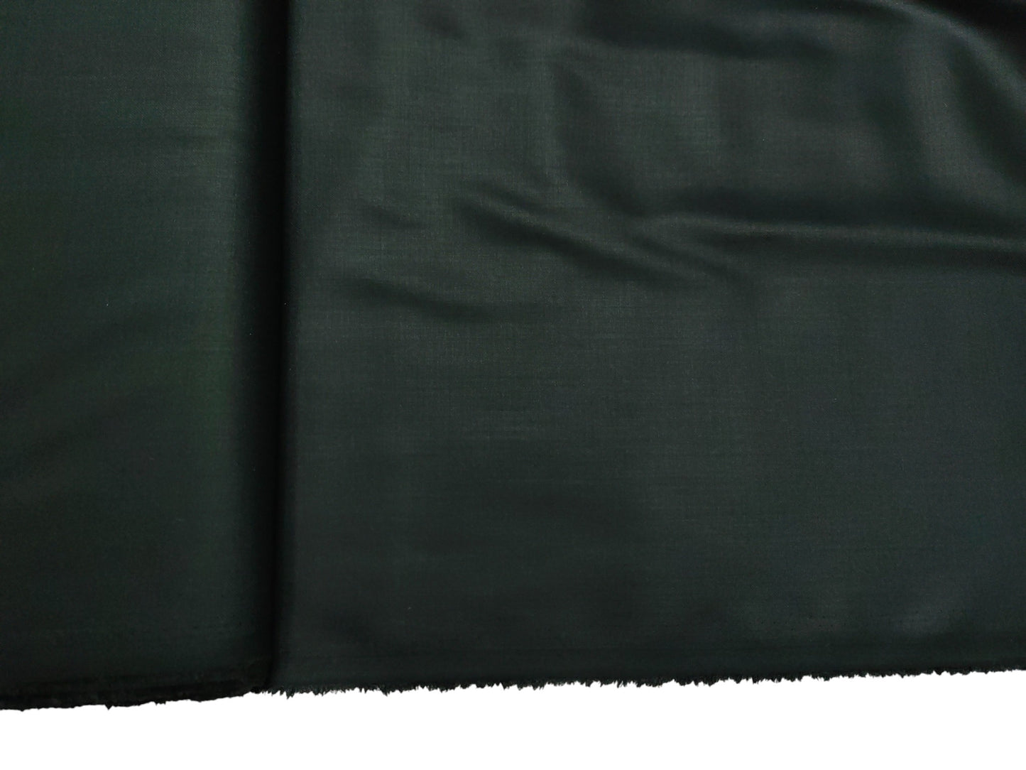 Augustus TR Blend Premium Suiting Fabric (Bottle Green, Plain )