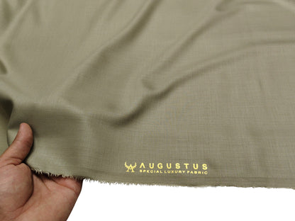 Augustus TR Blend Premium Suiting Fabric (Beige , Plain)