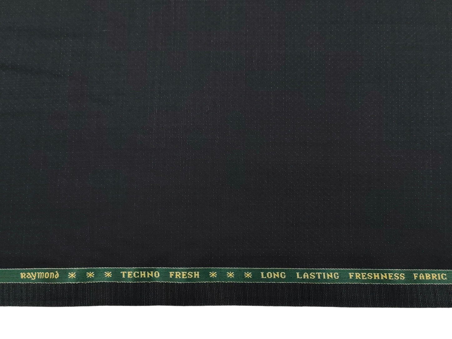 Raymond Techno Fresh Super 70s Merino Wool Blended Suiting Fabric (Greyish Green, Patterned)