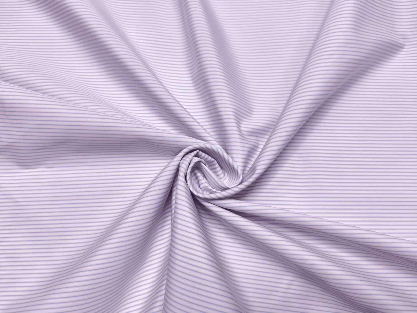 Giza House By Soktas 120/2 Finest Giza Cotton Shirting Fabric (White & Violet, Stripes)