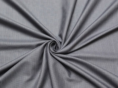Grasim by Aditya Birla Group 100% Pure Cotton Shirting Fabric (Grey, Patterned)