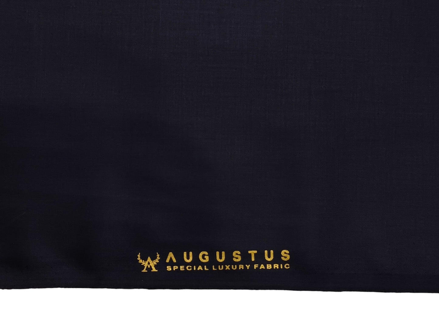 Augustus TR Blend Premium Suiting Fabric (Navy Blue Plain Weave)