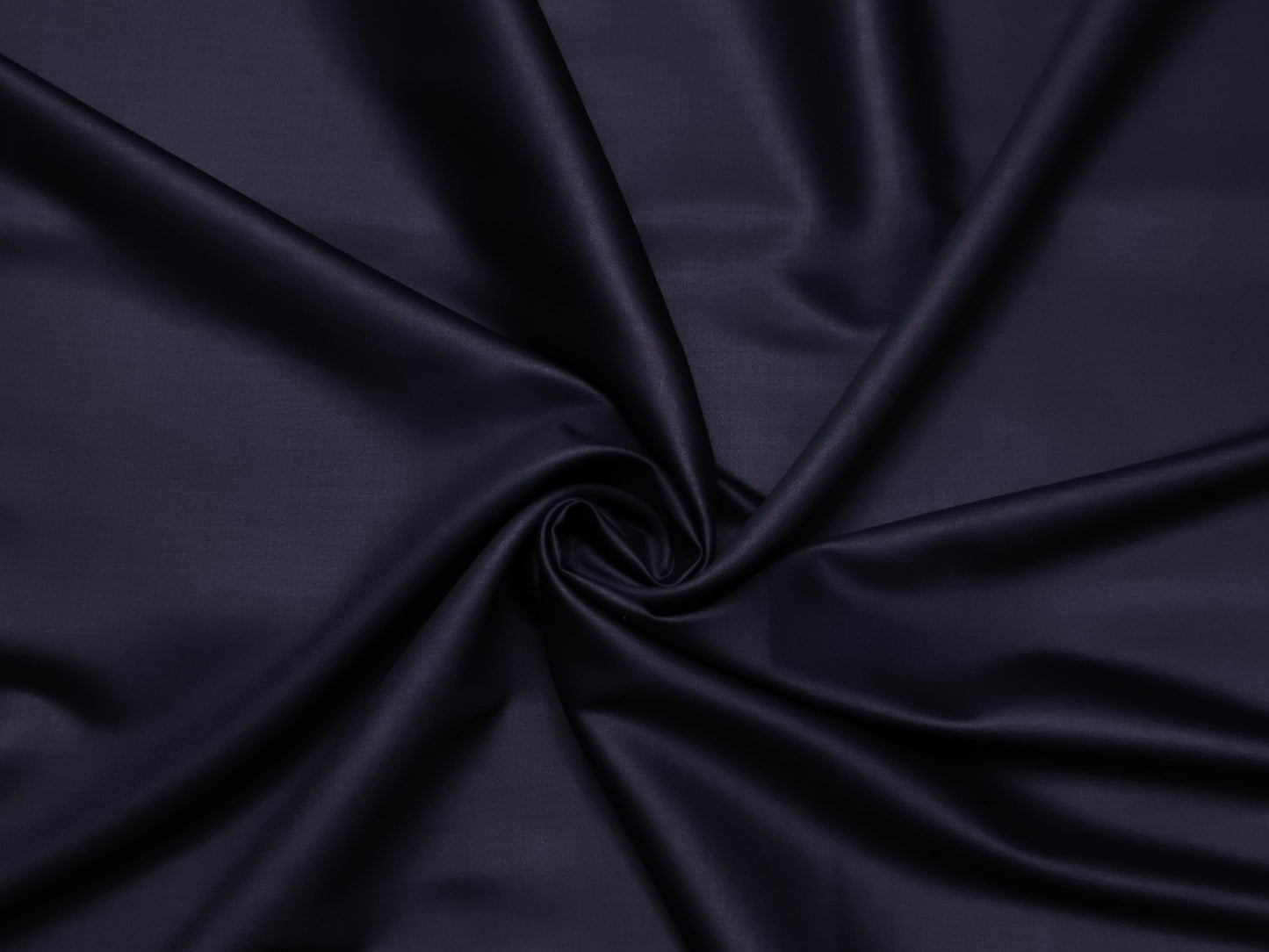 Augustus TR Blend Premium Suiting Fabric (Navy Blue Plain Weave)