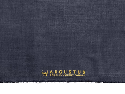 Augustus TR Blend Premium Suiting Fabric (Light Blueish Grey, Plain Weave)