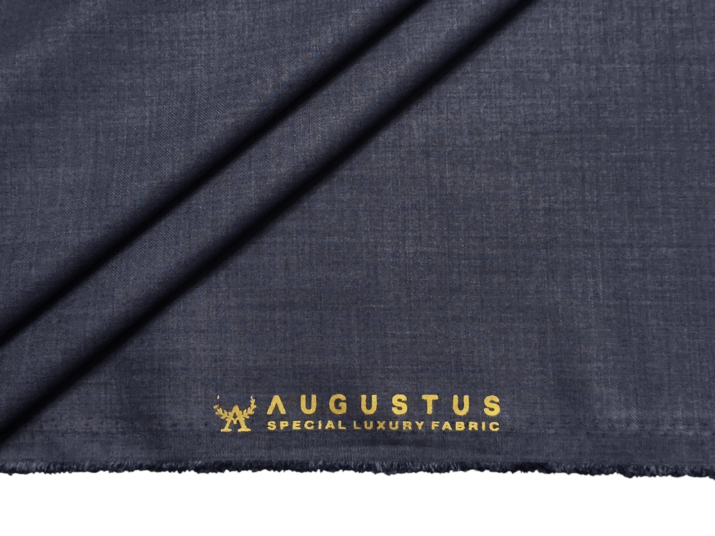 Augustus TR Blend Premium Suiting Fabric (Light Blueish Grey, Plain Weave)