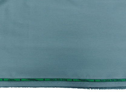 Grasim by Aditya Birla Group 100% Pure Cotton Premium Shirting Fabric (Sea Green, Plain)
