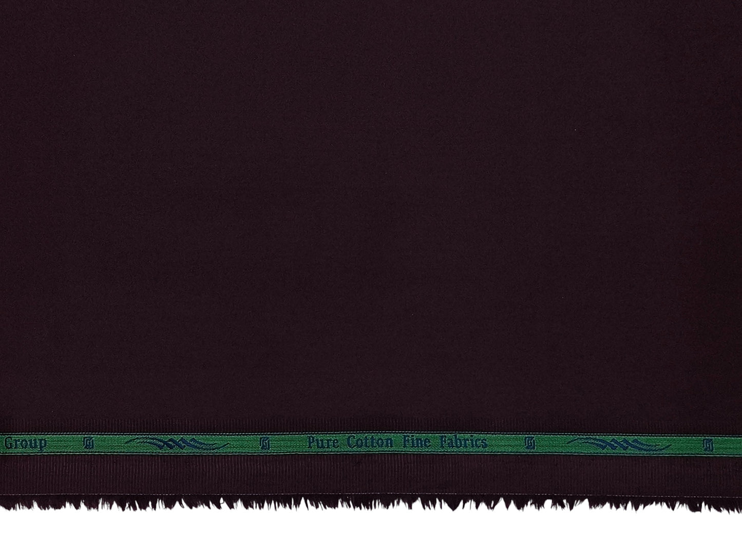 Grasim by Aditya Birla Group 100% Pure Cotton Premium Shirting Fabric (Maroon, Plain)