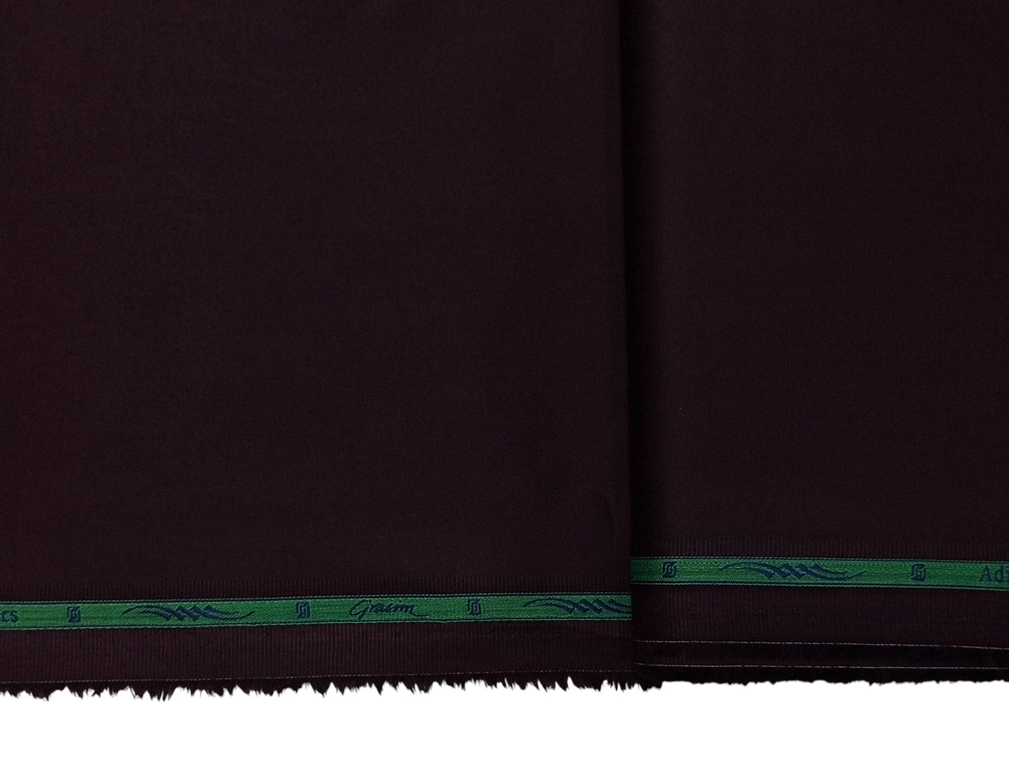 Grasim by Aditya Birla Group 100% Pure Cotton Premium Shirting Fabric (Maroon, Plain)