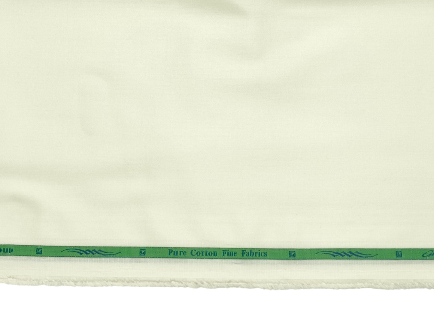 Grasim by Aditya Birla Group 100% Pure Cotton Premium Shirting Fabric (Cream, Plain)