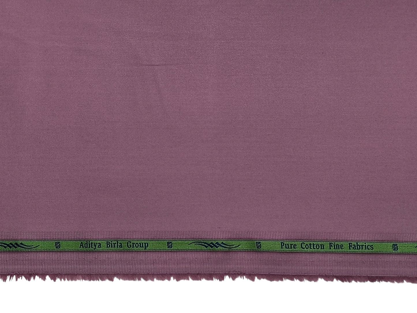 Grasim by Aditya Birla Group 100% Pure Cotton Premium Shirting Fabric (Lavender, Plain)