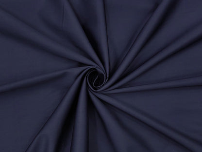 Grasim by Aditya Birla Group 100% Pure Cotton Premium Shirting Fabric (Dark Navy Blue, Plain)