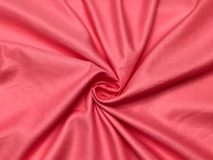 Raymond Cotton Linen Blended Shirting Fabric (Peach Pink, Plain)