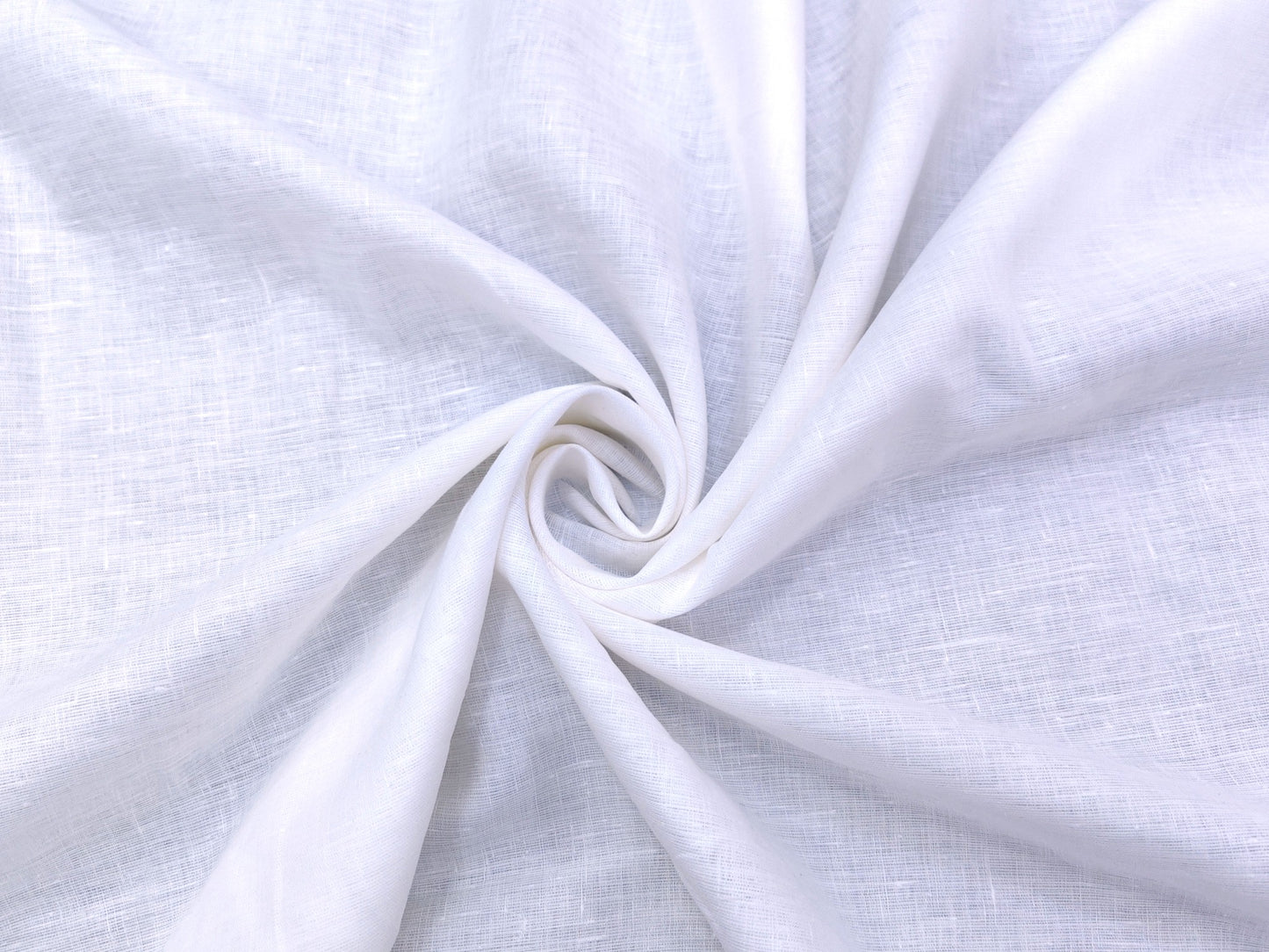 Raymond 100% Pure Linen 130 LEA Shirting Fabric (White , Plain)