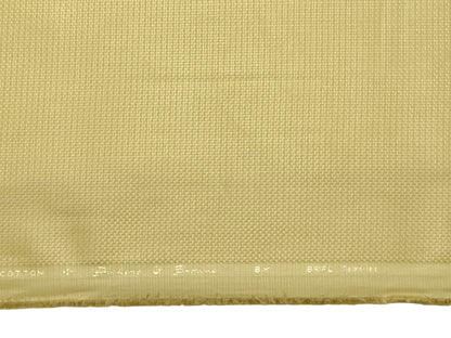 Dickens & Browne Hill View 100% Cotton Stretched Suiting Fabric (Gold, Textured)