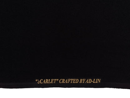 AD-LIN Imported Lachka Premium Suiting Fabric (Jet Black, Plain)