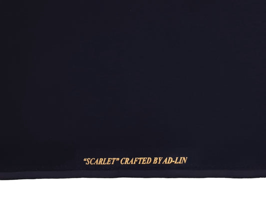 AD-LIN Imported Lachka Premium Suiting Fabric (Navy Blue, Plain)