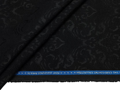 Raymond The Ceremonial Collection Designer Premium Suiting Fabric (Black, Designer)