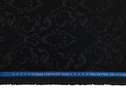Raymond The Ceremonial Collection Designer Premium Suiting Fabric (Black, Designer)