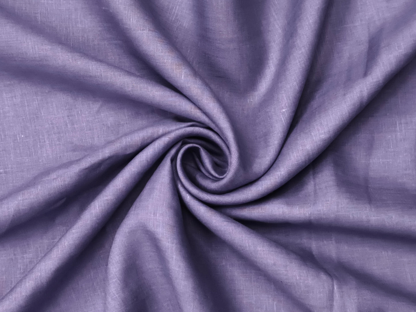 100% Pure European Linen 60 LEA Shirting Fabric (Light Violet, Plain)
