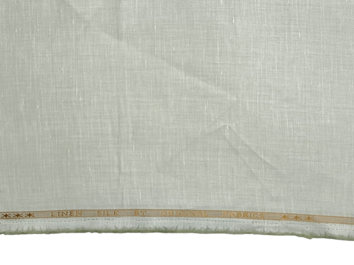Premium Linen Silk Shirting Fabric (Pista, Plain)