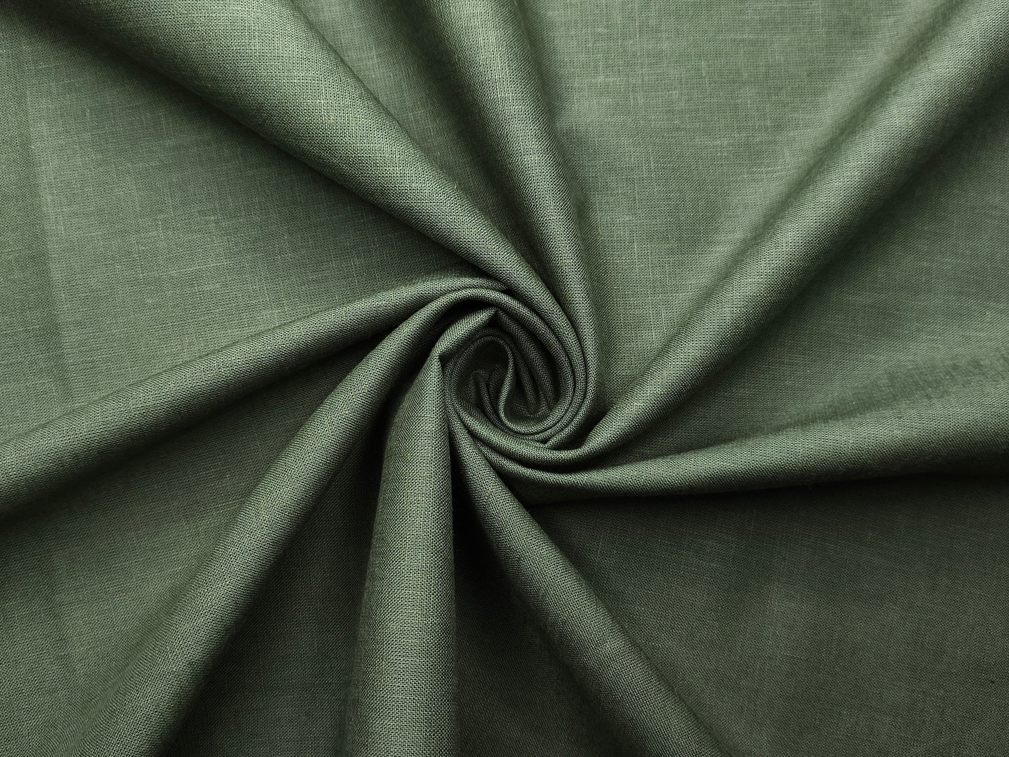 Premium Linen Lyocell Blended Shirting Fabric (Pastel Green, Plain)