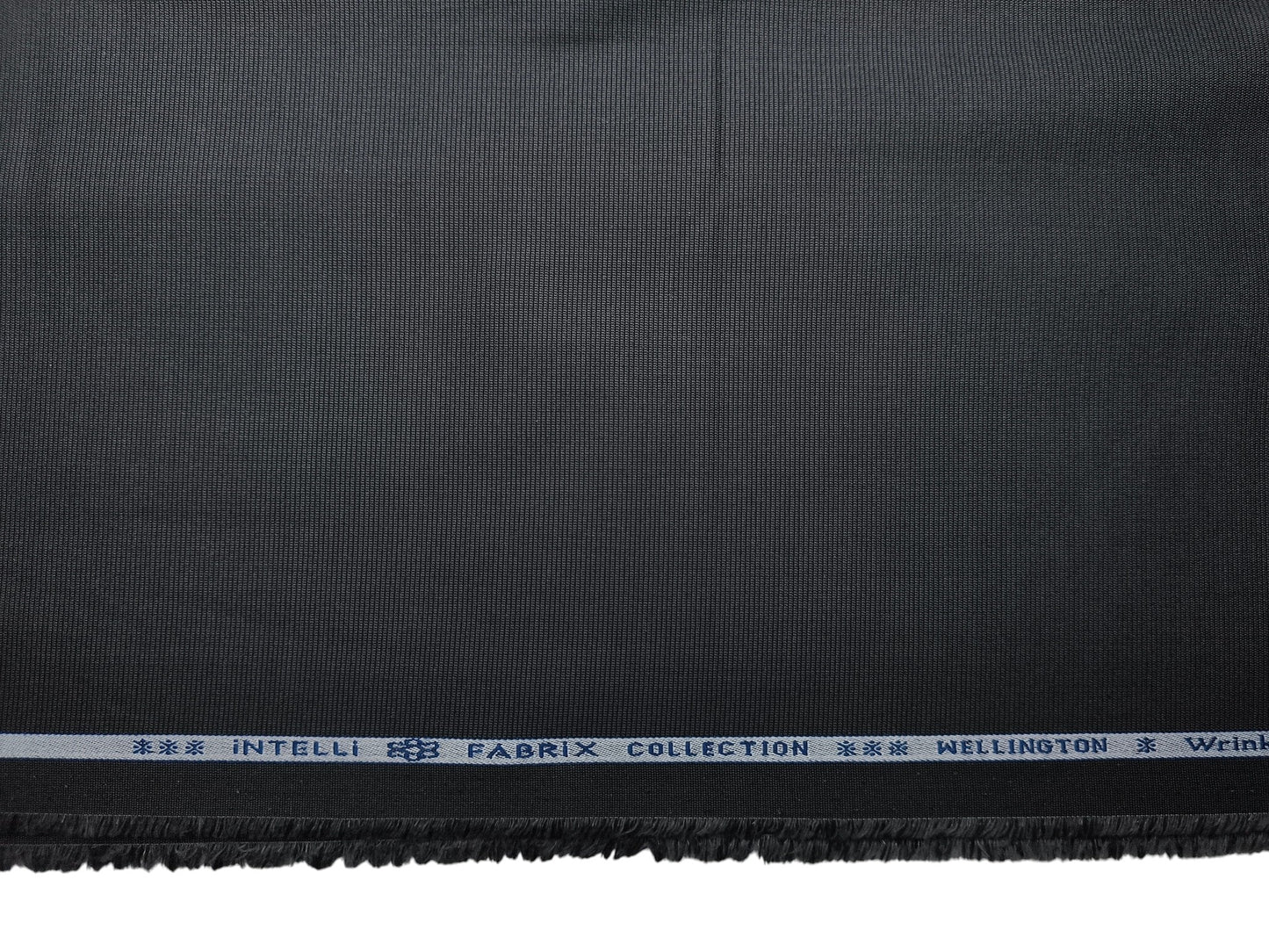 Arvind Tresca 2/60s Wrinkle Resistant 100% Pure Giza Cotton Suiting Fabric (Charcoal Grey, Micro Weave)