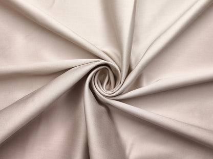 Arvind Tresca 2/60s Wrinkle Resistant 100% Pure Giza Cotton Suiting Fabric (Light Beige , Plain)