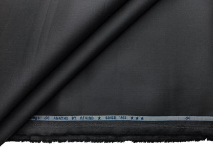 Arvind The Pheonix 100% Pure Cotton Premium Suiting Fabric (Charcoal Grey, Plain)
