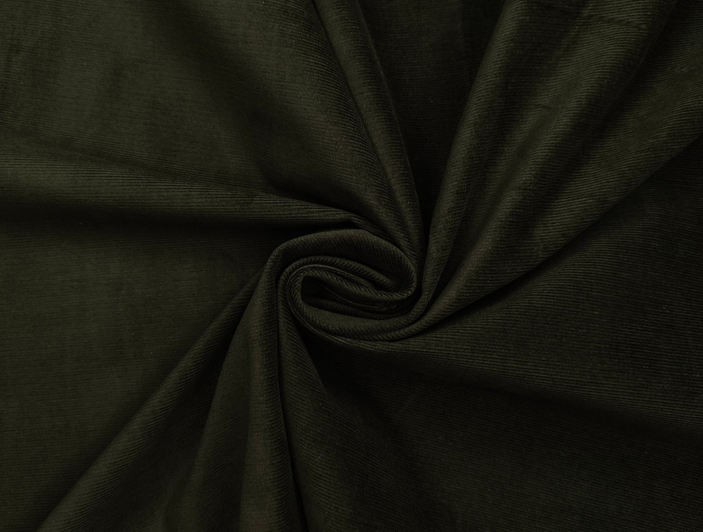 Arvind Corduroy Collection Stretchable Cotton Corduroy Suiting Fabric (Deep Olive Green, Corduroy)