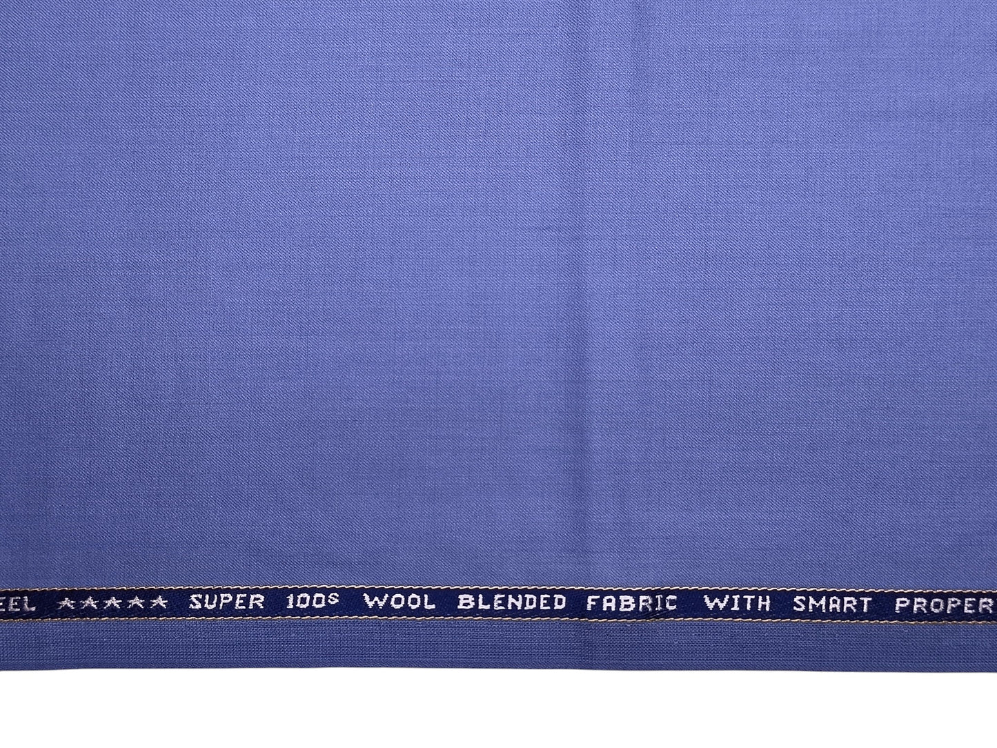 Raymond Vitafeel Exotic 52% Wool Super 100s Merino Wool Blend Suiting Fabric (Sky Blue, Plain)
