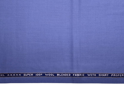 Raymond Vitafeel Exotic 52% Wool Super 100s Merino Wool Blend Suiting Fabric (Sky Blue, Plain)