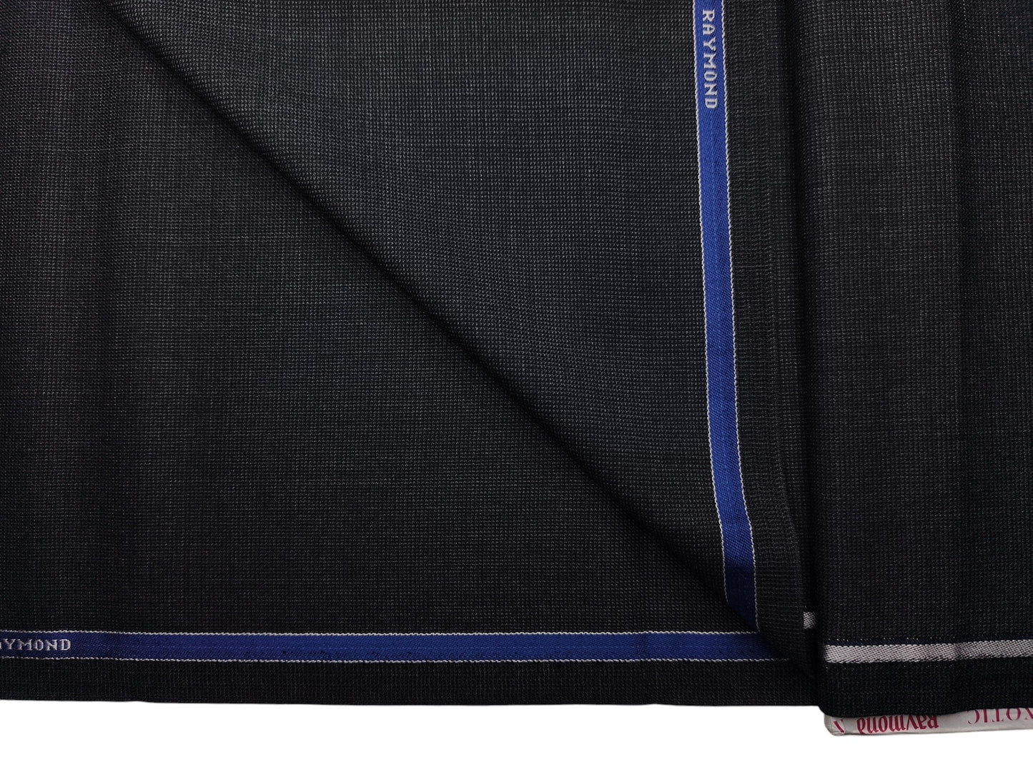 Raymond 100% Wool Premium Suiting Fabric (Grey, Self Pattern)