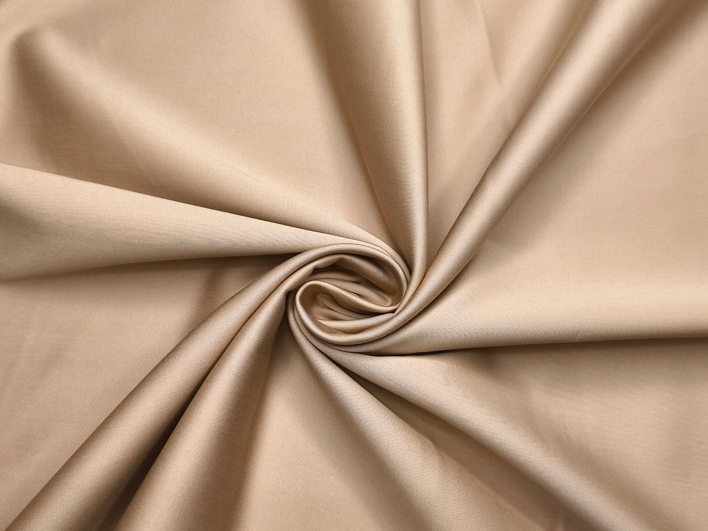 Arvind 100% Cotton Stretched Suiting Fabric (Beige, Plain Weave)