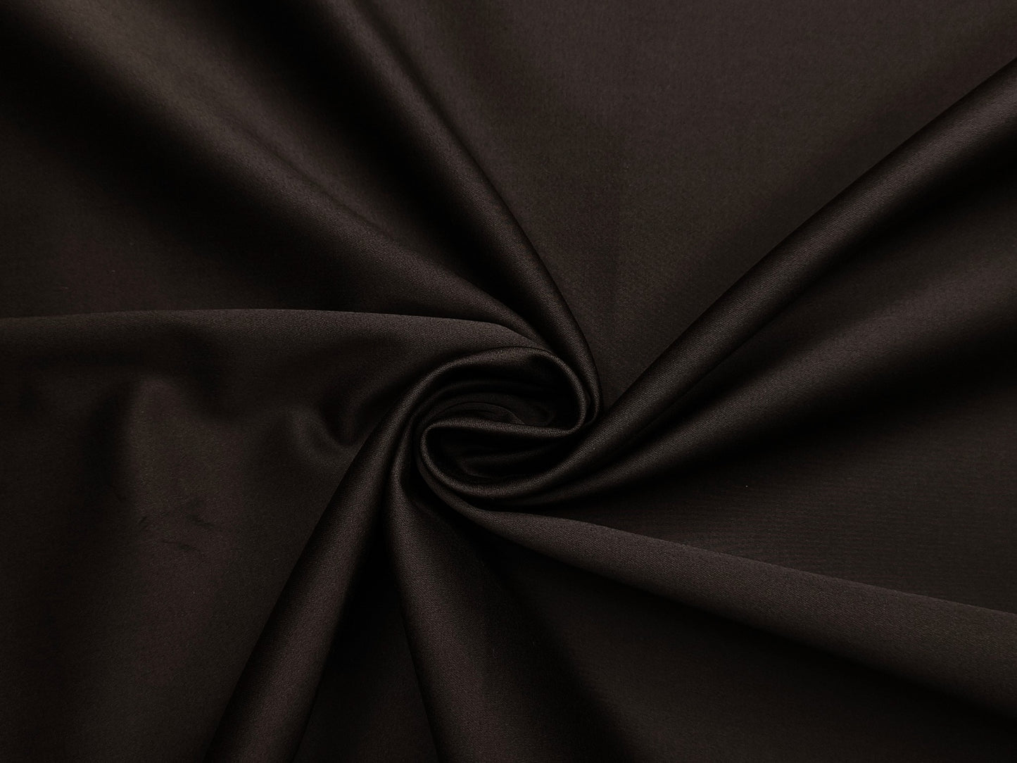 Arvind 100% Cotton Stretched Suiting Fabric (Dark Brown, Plain Weave)